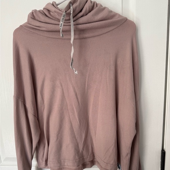 Nine West Pink Cowl Neck Sweater and Pants Lightweight Set - Picture 1 of 9